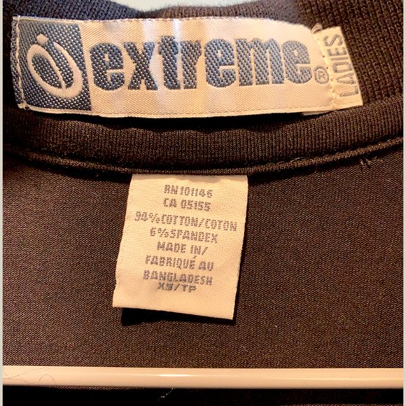 Extreme Black Polo Shirt - Picture 3 of 4